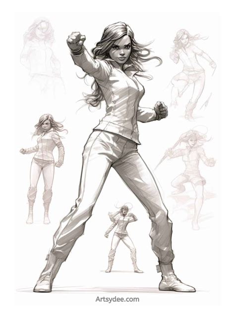 80+ Essential Female Pose Reference Images for Artists - Artsydee ...