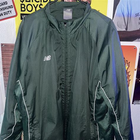 New Balance Windbreaker Jacket ! Super dope color... - Depop