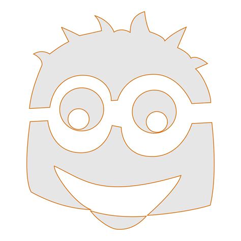 Minion Pumpkin Stencil Printable Pdf