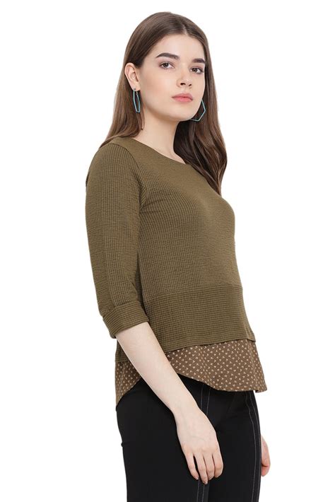 Laser Strip Casual Top – MODA ELEMENTI AXMANN