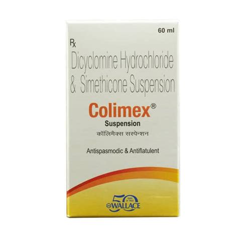 Colimex Bottle Of 60ml Suspension: Uses, Side Effects, Price & Dosage ...