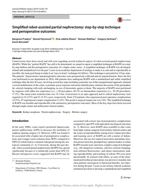 Image result for Robot-Assisted Partial Nephrectomy