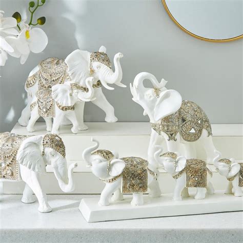 Buy Corsica Polyresin Elephant Calves Figurine from Home Centre at just ...