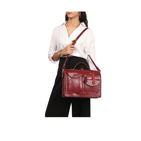 Buy Hidesign Green Womens Handbags