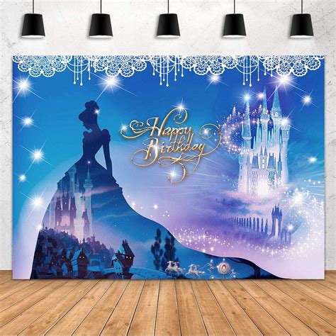 FHZON Blue Girl and Castle Fantasy Backdrop - Perfect for India | Ubuy