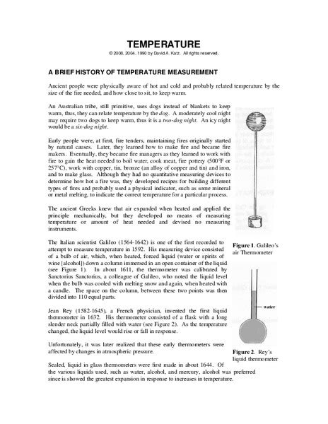 Image result for Temperature Lesson