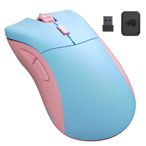 Buy Glorious Model D Forge Wireless Mouse - Blue & Pink Gaming Mouse, 6 ...