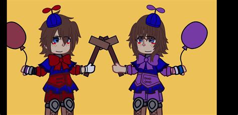 Better view of my Balloon givers! FNaF 2 | Fnaf, Fnaf characters, Afton