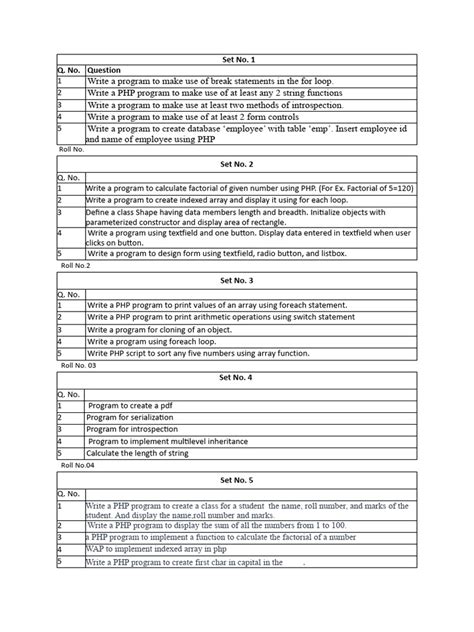 PHP Programming Questions 的图像结果