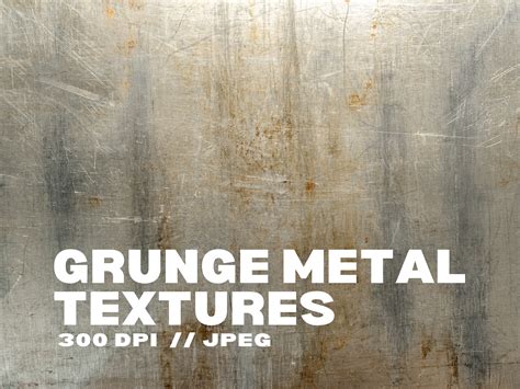 Grunge Metal Textures Pack Graphic by DesignScape Arts · Creative Fabrica