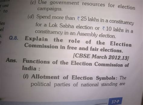 How elections are conducted ? Role of election commission - Brainly.in