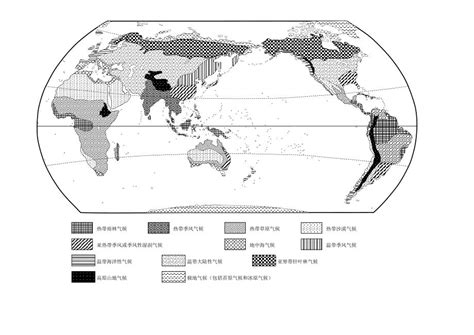 世界气候地图 的图像结果