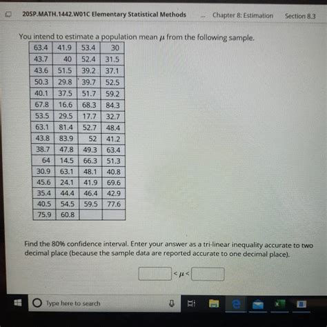 Image result for Math 1442 Elementary Statistical Methods