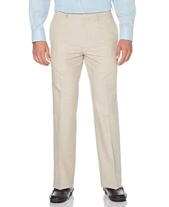 Buy Cubavera Men's Big and Tall Linen-Cotton Herringbone-Textured Pant ...