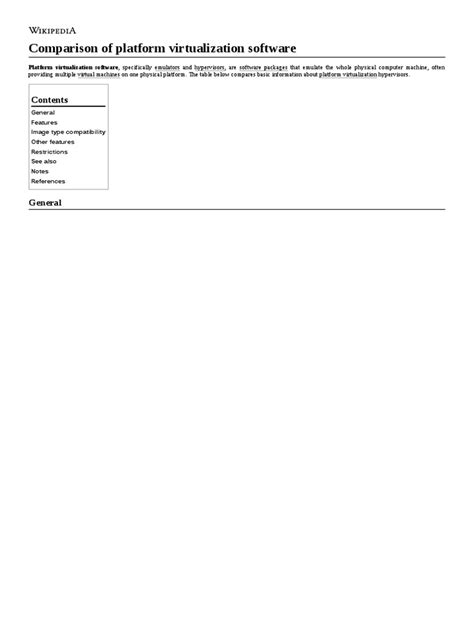 Image result for Virtualization Software Comparison