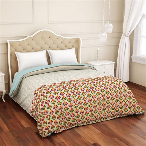 Buy SPACES Atrium Plus Cotton Printed Double Quilt from SPACES at just ...
