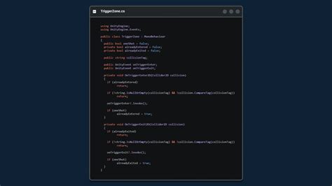 Trigger Unity 的图像结果