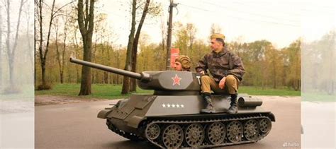 Танк T-34 - 85 (1 к 2,4) для детей и взрослых купить в Туле | Личные ...