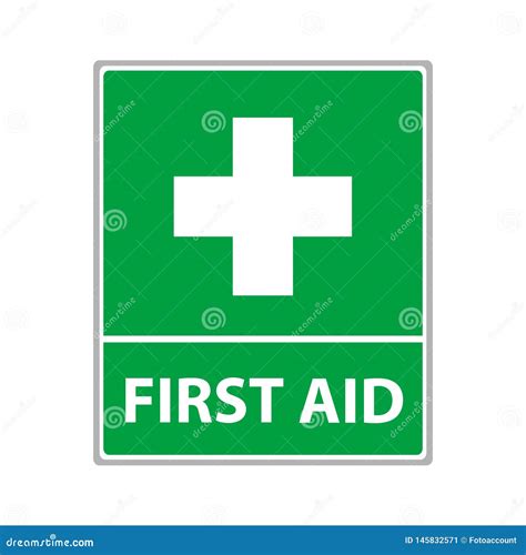 Image result for First Aid Sign Cartoon