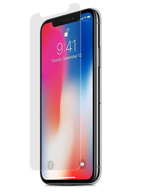 PureGear HD Clear Tempered Glass Screen Protector for iPhone Xs/X with ...