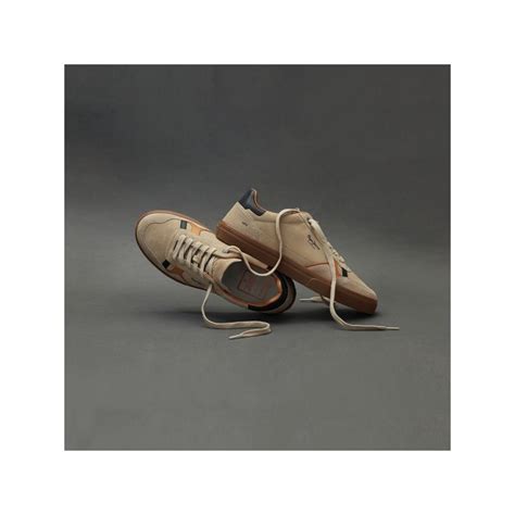 Buy Pepe Jeans Men Beige Suede Leather Sneakers with Anti-Skid Rubber ...