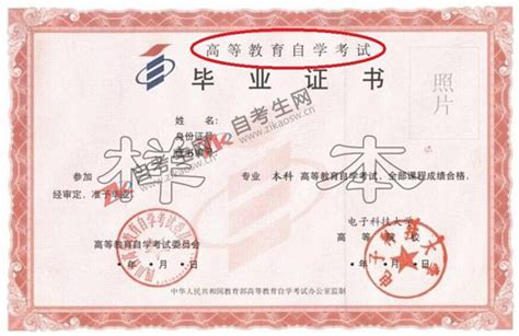 北京自考毕业证样本是什么样子-自考生网