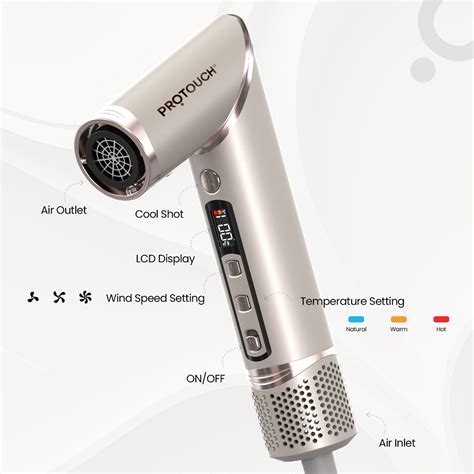 Protouch Airshot | All in 1 Hair Multi Styler: Dryer, Curler, Smooth
