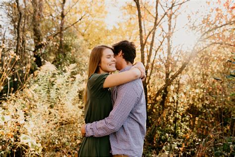 Paige + Collin Minooka Park Wisconsin Engagement Photography
