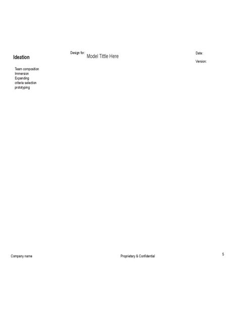 Business Model Generation Template 的图像结果