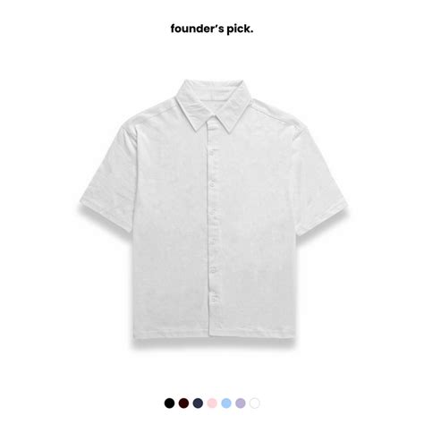RELAXED COTTON SHIRT [7 Solid Colours] [240 GSM] – The Minimal Closet