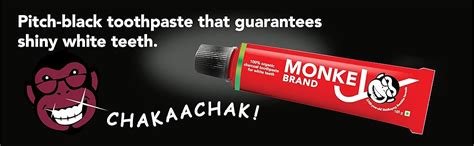 Buy Monkey Brand Charcoal Toothpaste by Nogi (Since 1911) - Ayurvedic ...