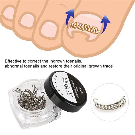 Buy Ingrown Toenail Lifter, 12Pcs Toenail Straightener Strips, Toenail ...