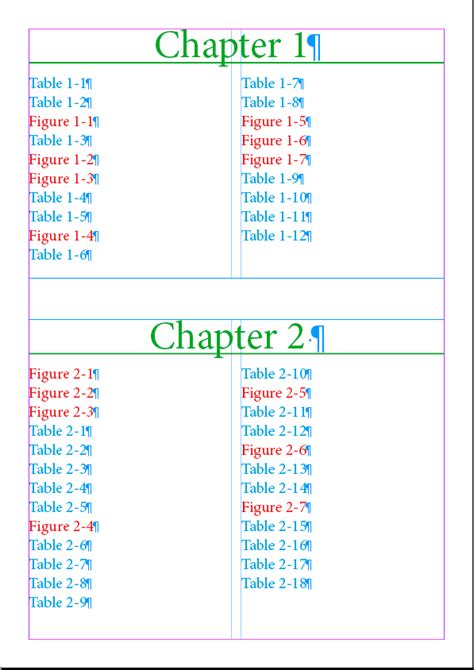 Chapter Numbering InDesign 的图像结果