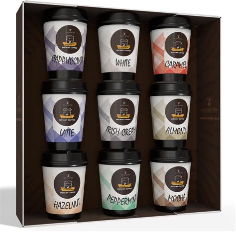Coffee Gift Set - Instant Coffee Hamper, Coffee Gifts For Men, 9 ...