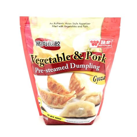 Wei Chuan Vegetable & Pork Pre-steamed Dumpling - 23.4 oz (664 g ...