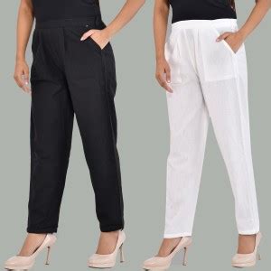 White Pants For Women - Buy White Pants For Women online at Best Prices ...