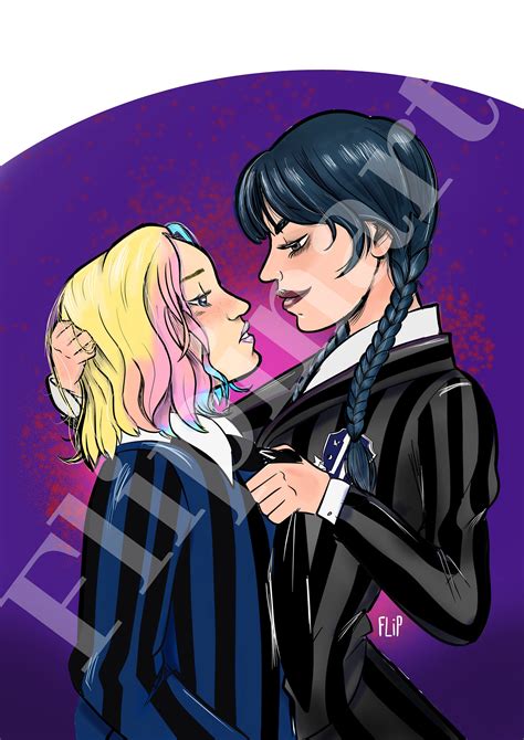 Wednesday Addams Anime