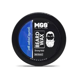 MG8 Beard Wax A Great Styling Agent to Style Your Frizzy & Unmanageable ...
