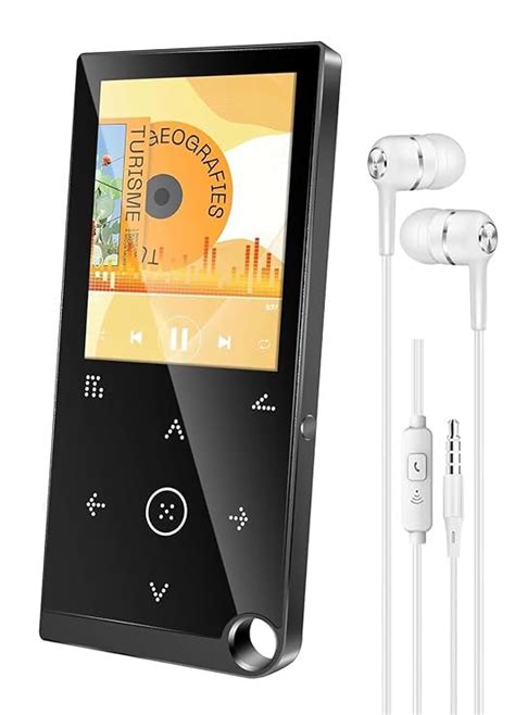 Cason 32GB Mini MP3 Music Player with Bluetooth, 2.4” LCD Touch Button ...