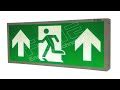 Emergency Exit Lights - Acrylic Exit Sign Board Manufacturer from Tiruppur
