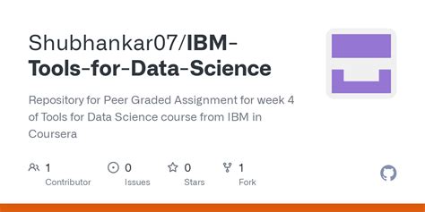 IBM Tools for Data Science Coursera Solutions 的图像结果