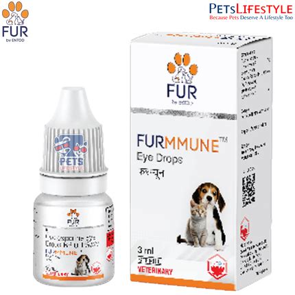 FUR by Entod FURMMUNE™ Eye Drops 3ML– | for Pets India