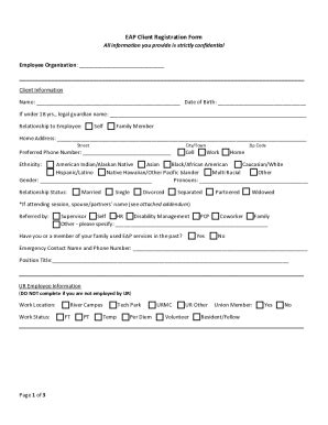 Fillable Online Client-Packet - ffdgdg - CLIENT REGISTRATION FORM Date ...