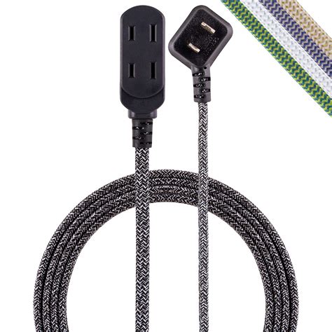 Buy Cordinate Designer 3-Outlet Extension Cord, 2 Prong Power Strip ...