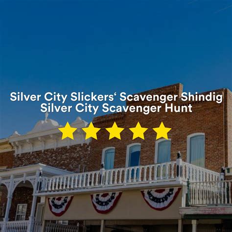 Silver City Team Building Scavenger Hunt Activities
