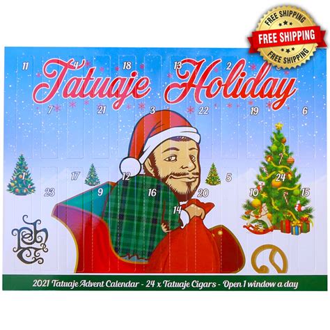 Tatuaje Holiday Advent Calendar 2021 (Assorted Sizes / Box 24) | Cigar King