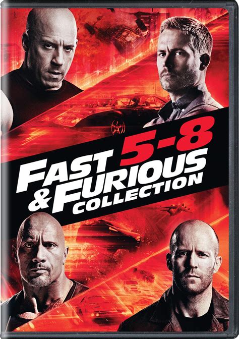 Fast & Furious Collection: 5-8: Amazon.in: Vin Diesel, Paul Walker ...