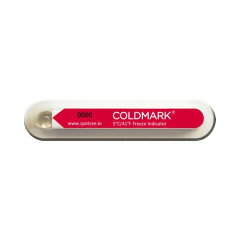 SpotSee ColdMark Shipment Temperature Indicator Label - Cold India | Ubuy