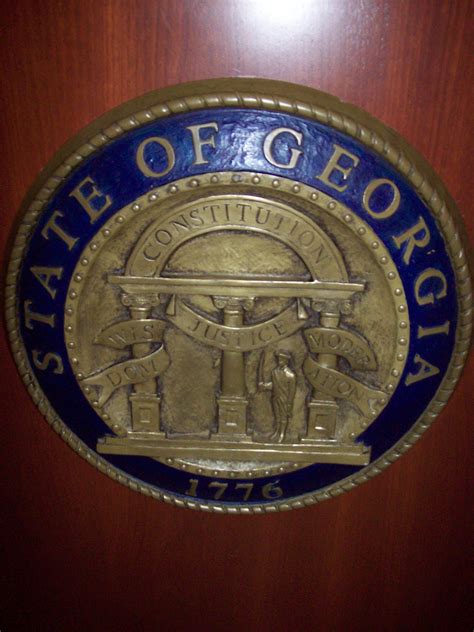 Georgia State Seal | Pics4Learning