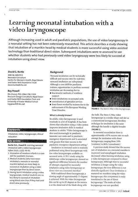 Image result for Neonatal Intubation Procedure